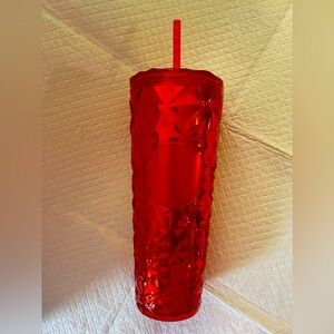 New! Starbucks Christmas Red 24oz tumbler